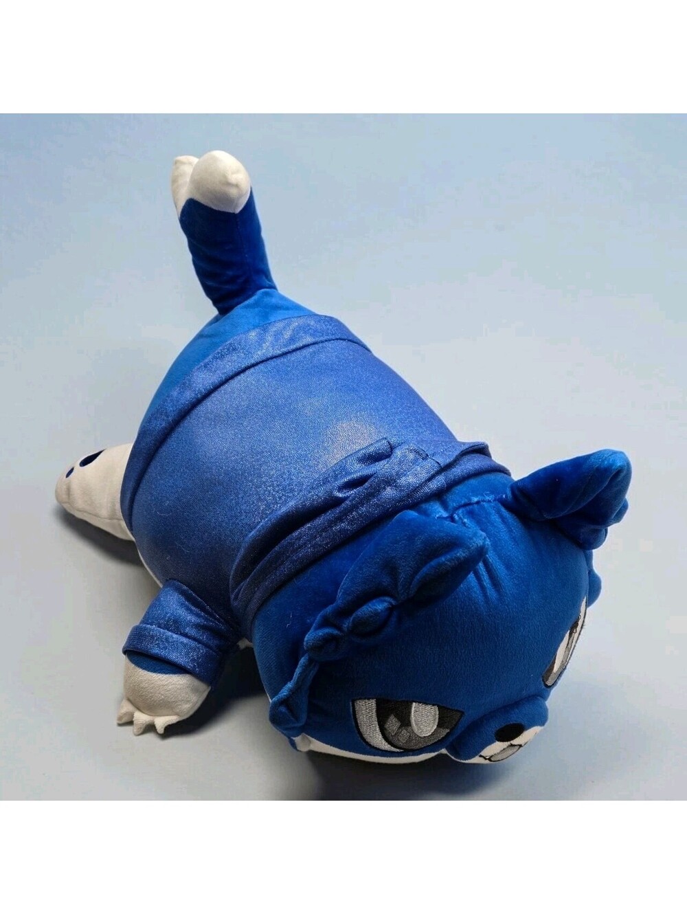 Aphmau Meemeows Plush 12" Mystery Cat Wolf Animal Blue With Hoodie Meow
